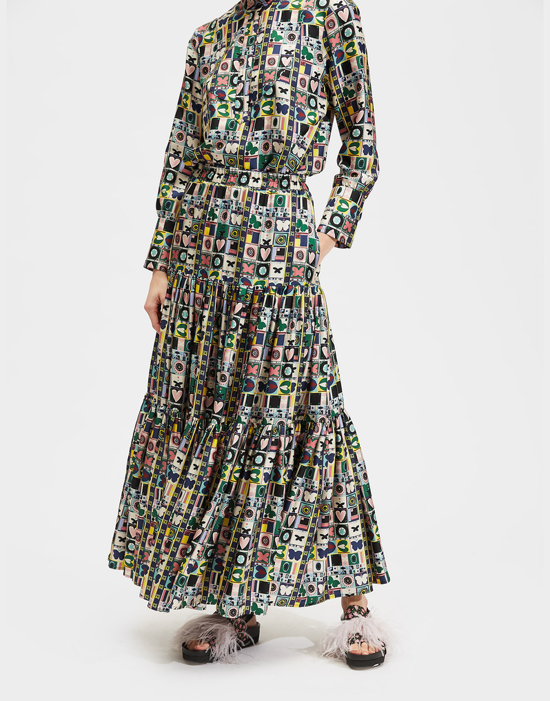 LaDoubleJ Big Skirt LaDoubleJ Big Skirt Francobollo SKI0001SIL001FRA0001