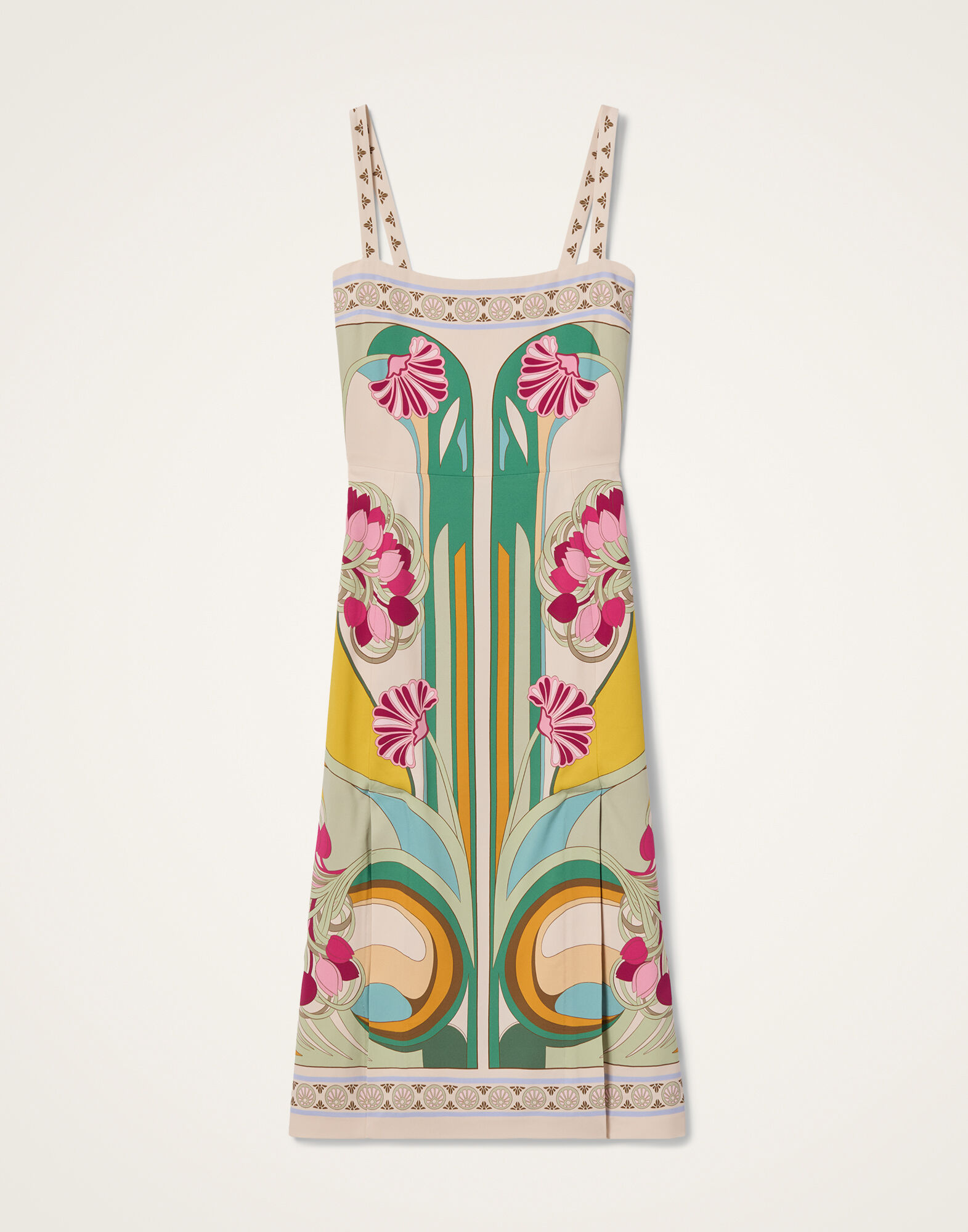 La DoubleJ Buy Me A Martini Dress Tulip Plac&eacute;e Green DRE0673VIS011TUL07GR02