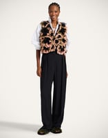 La DoubleJ Lou Vest La DoubleJ Lou Vest Multicolor Black JAC0179EMB145FLO04BR01