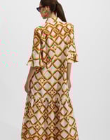 La DoubleJ Artemis Dress La DoubleJ Artemis Dress Diamonds Giallo DRE0176COT001DIA0002