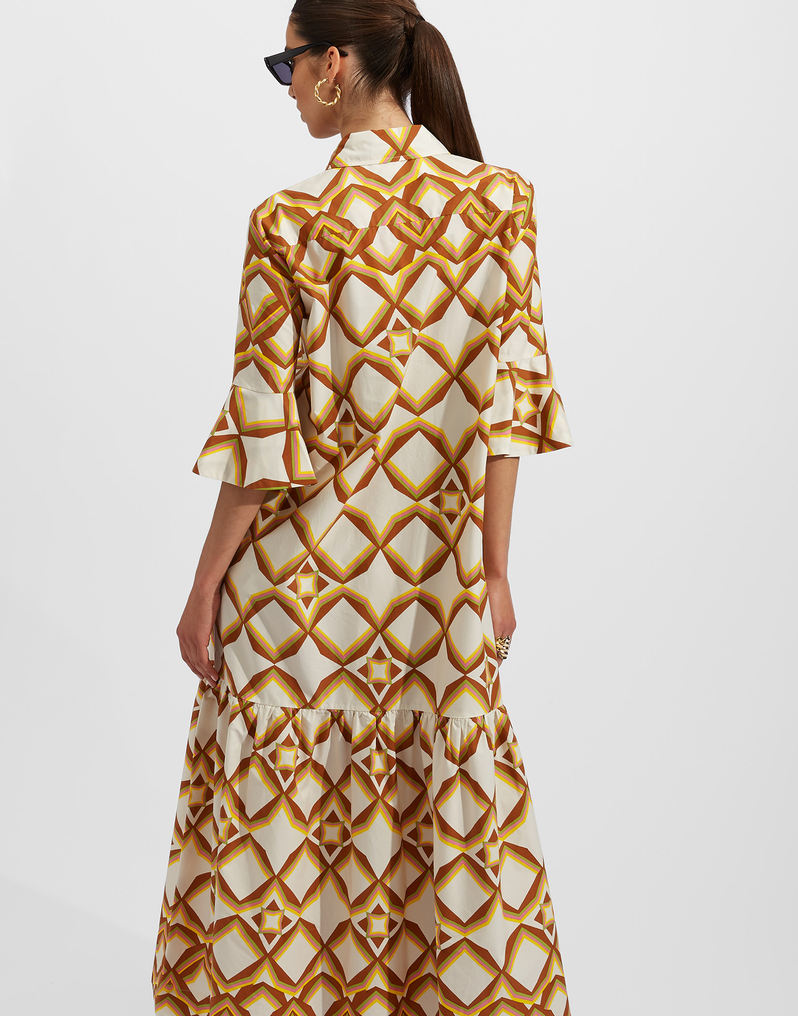 La DoubleJ Artemis Dress La DoubleJ Artemis Dress Diamonds Giallo DRE0176COT001DIA0002