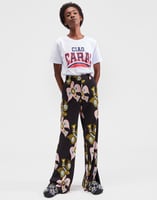 LaDoubleJ Slogan T-shirt LaDoubleJ Slogan T-shirt Ciao Cara SHI0054JER010SLO0010