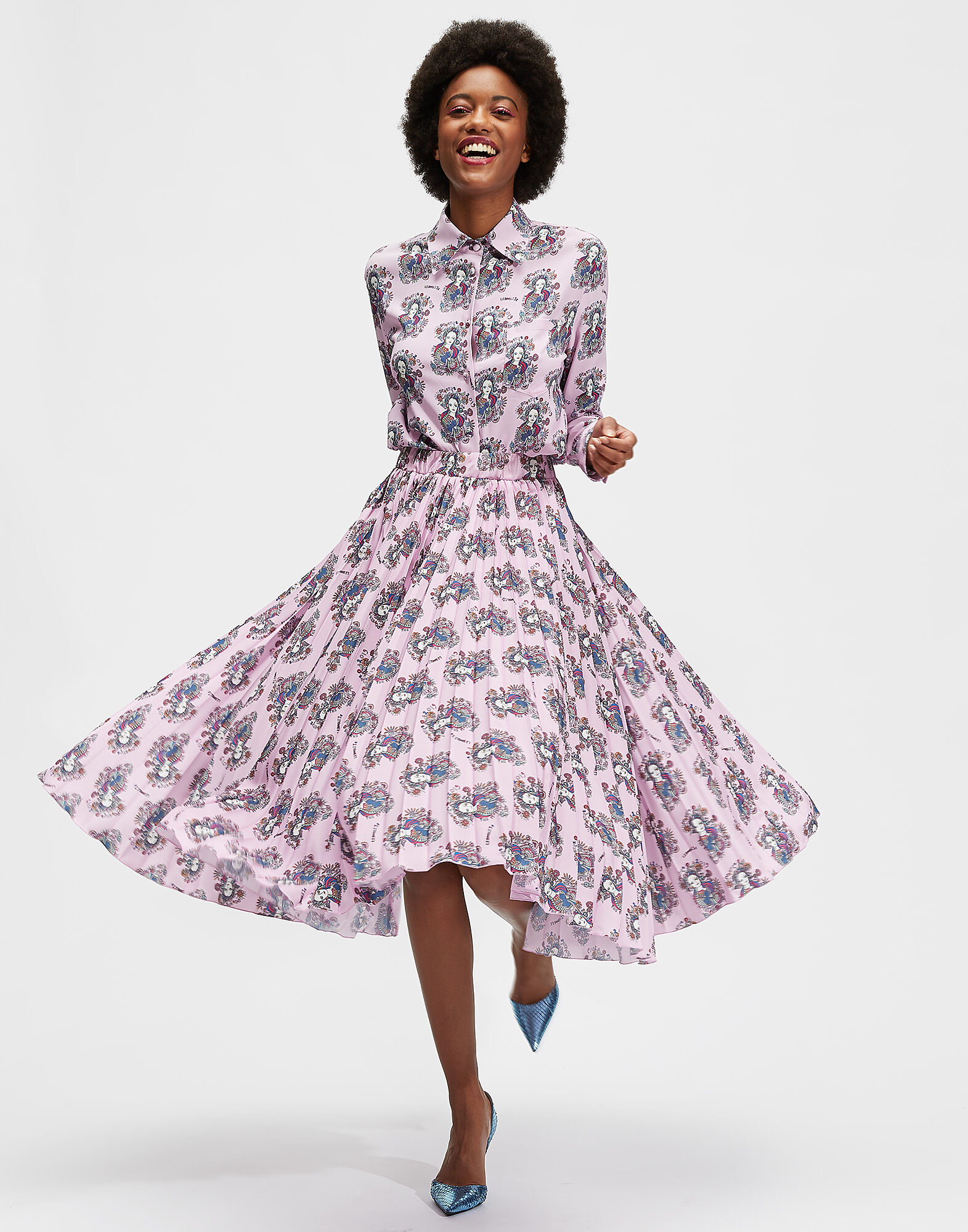 LaDoubleJ Midi Soleil Skirt Mini Demeter SKI0029SPO001DEM0001