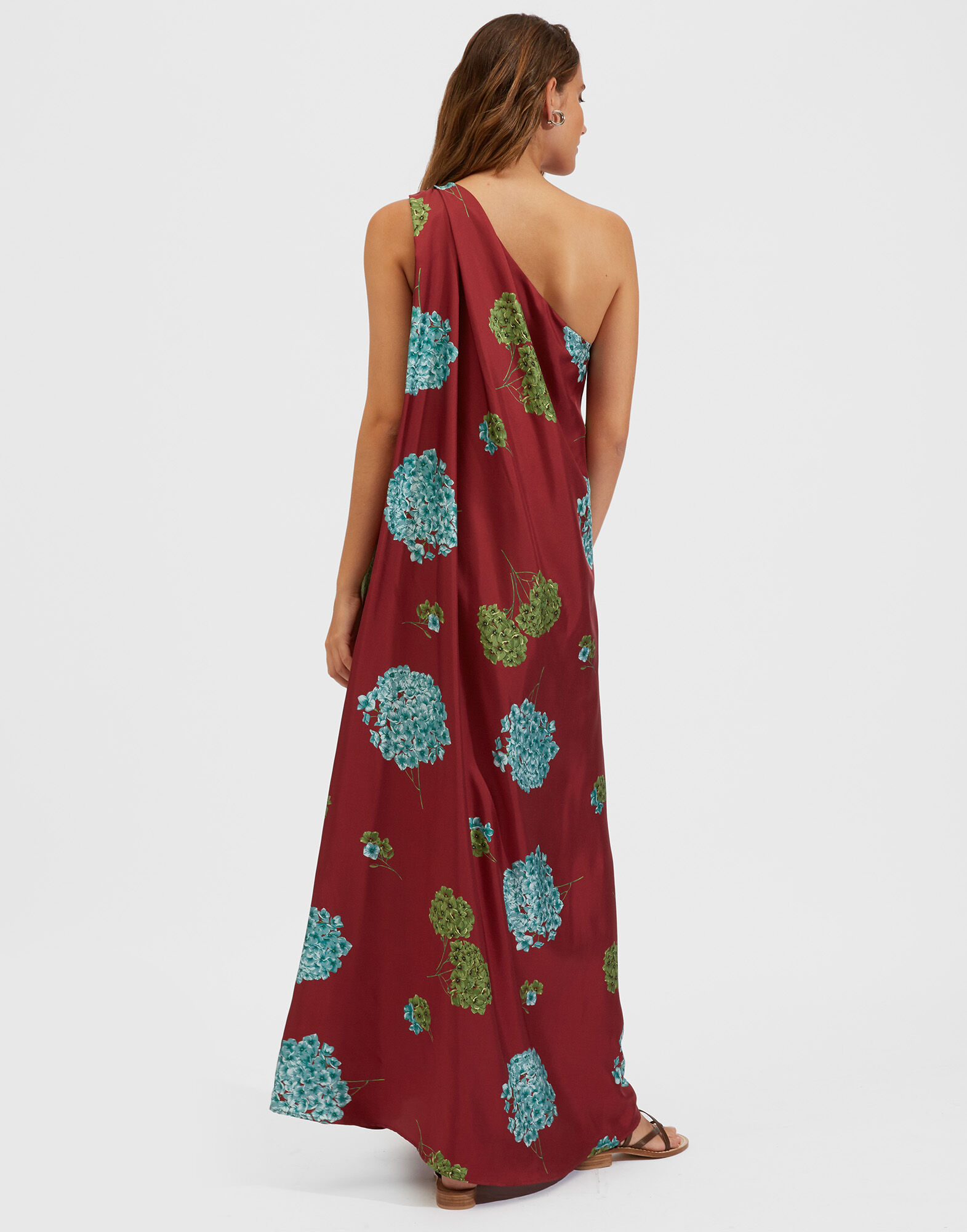 La DoubleJ Roy Dress Ortensia Bordeaux DRE0460SIL001ORT0004