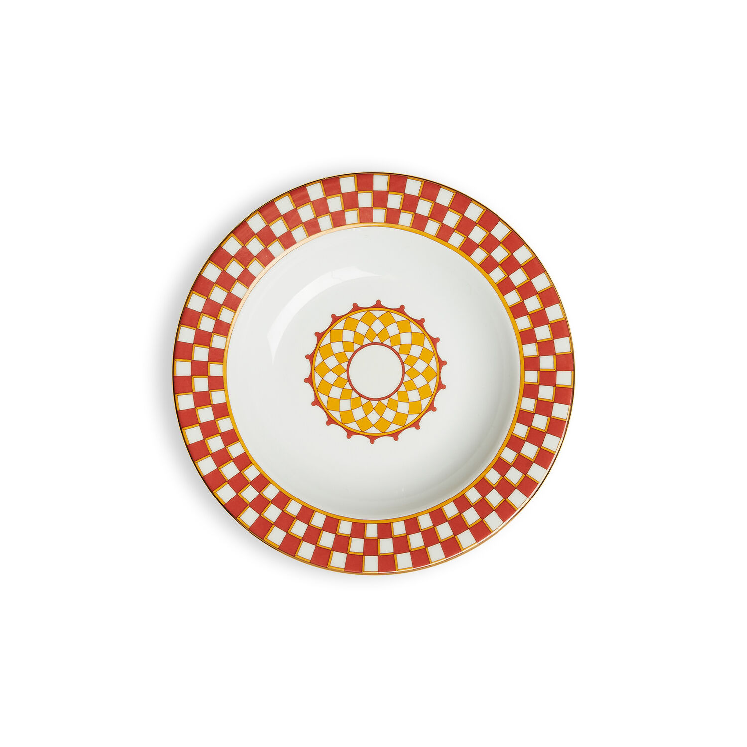 Shop La Doublej Soup Plates Set Of 2 In Apollo Brick