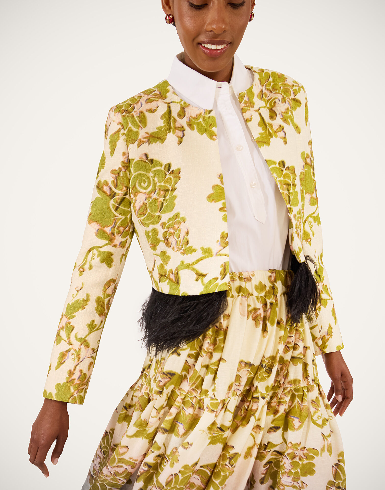 La DoubleJ Bijoux Jacket Oasis Green JAC0196COT005OAS01GR02