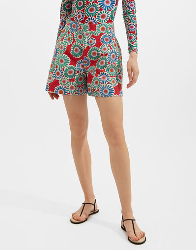 Good Butt Shorts in Crazy Daisy for Women | La DoubleJ