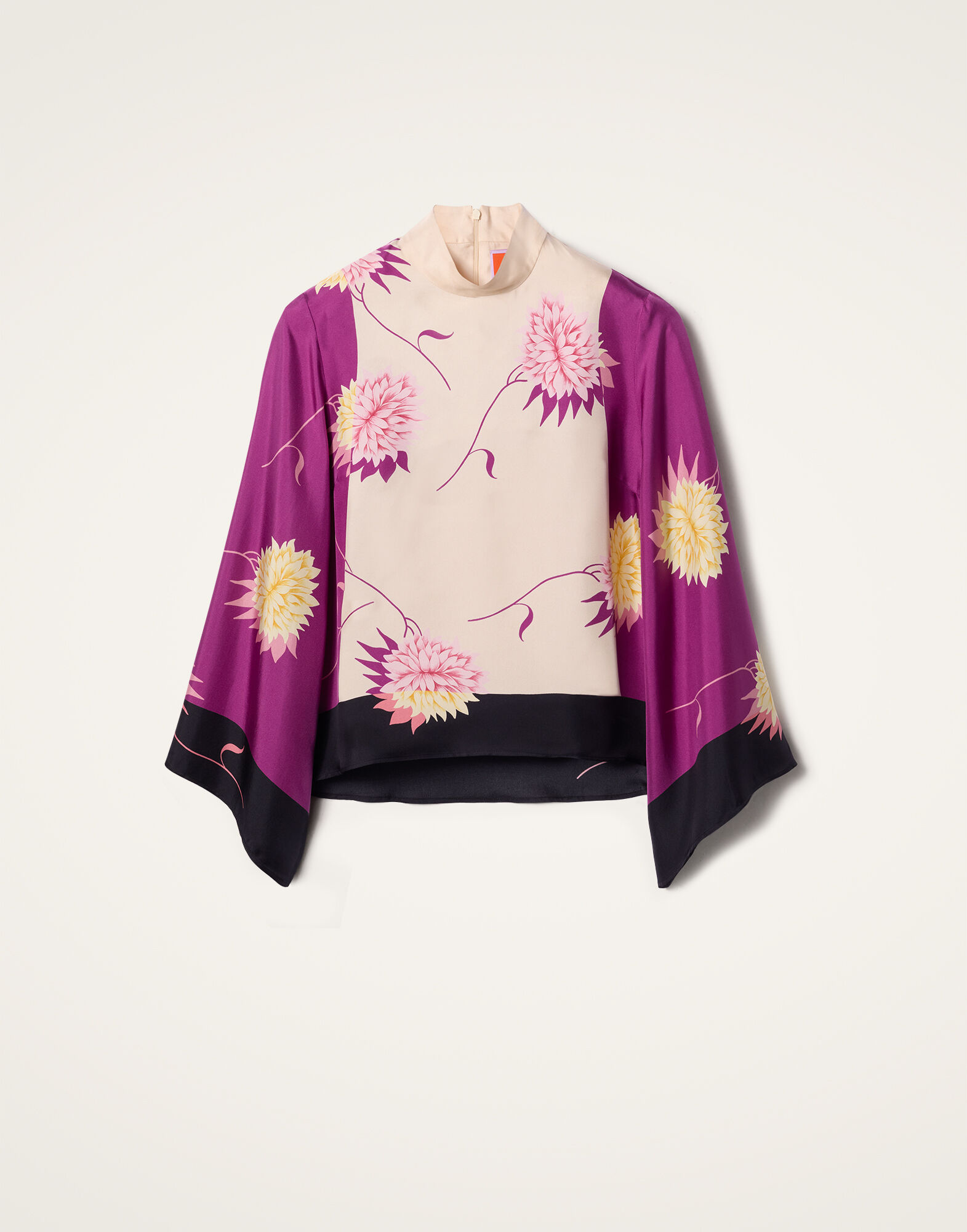 La DoubleJ Make An Exit Top Derby Plac&eacute;e Multicolor TOP0117SIL017DER03MU01