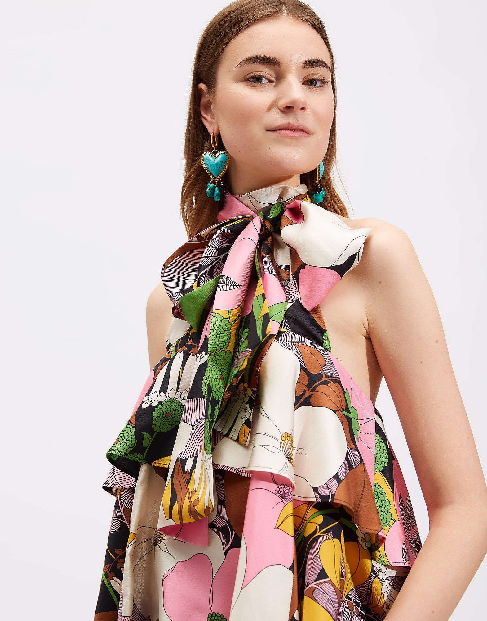 LaDoubleJ Bonbon Top Big Flower TOP0006SIL001BFL0001