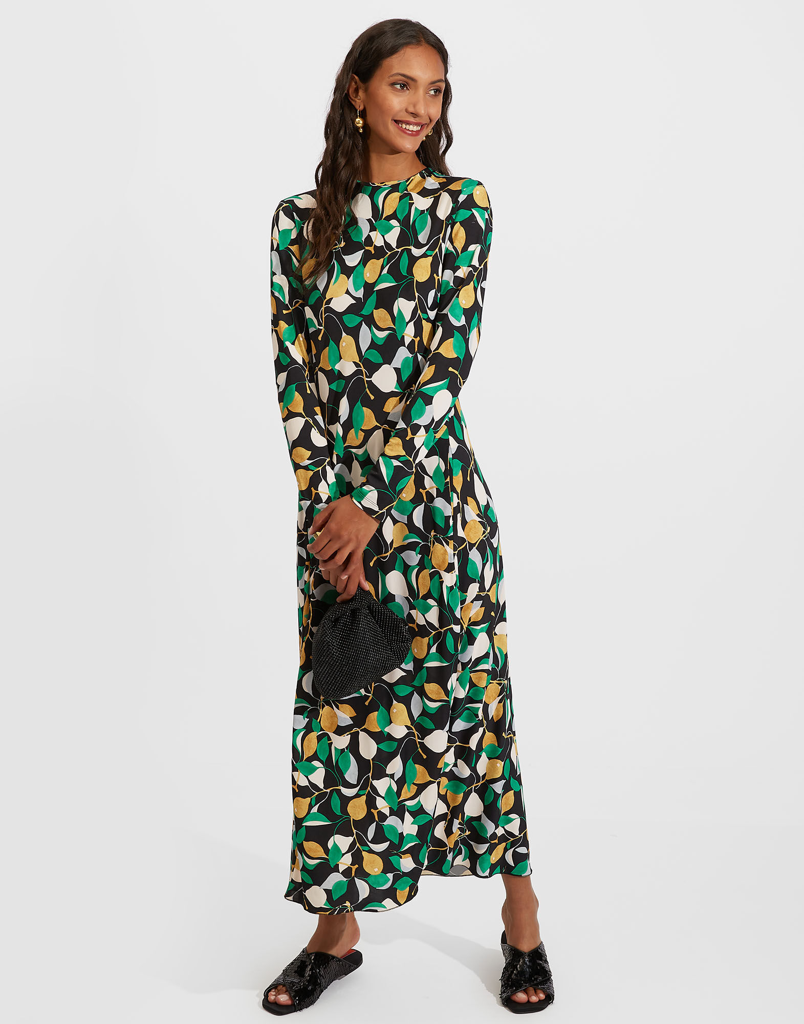 La DoubleJ Drifter Swing Dress Orchard DRE0438JER027ORH0001