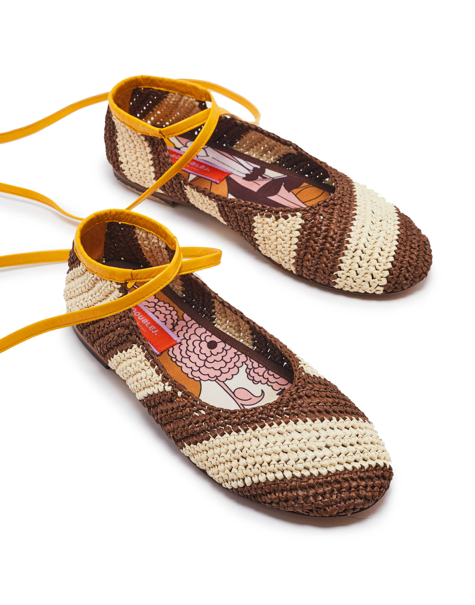 La DoubleJ Ballerina Flats Veneziana SHO0077FOD001BFL03PI01