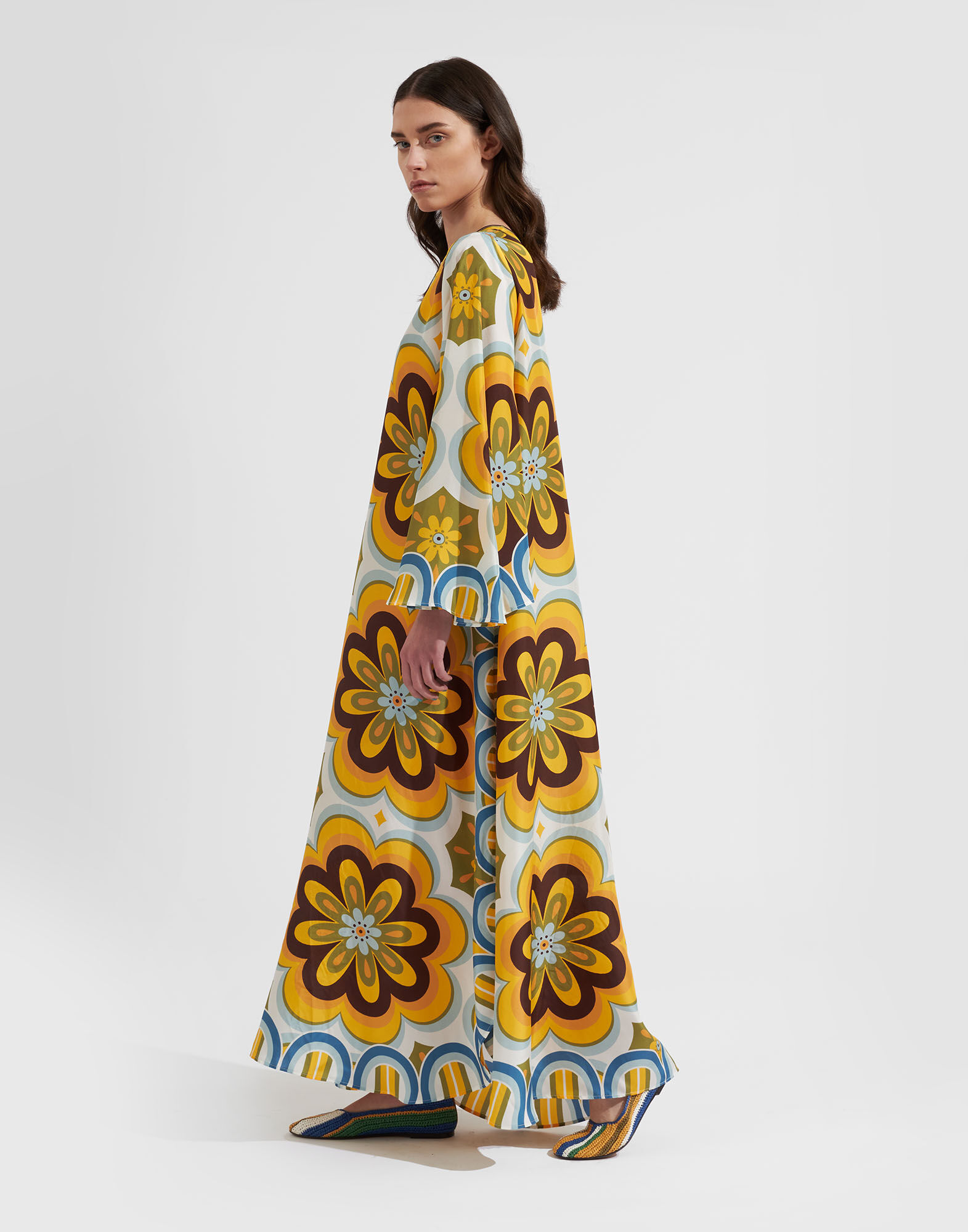 La DoubleJ Flying Dress Ciccio Plac&eacute;e DRE0347SIL009CIC01YE03