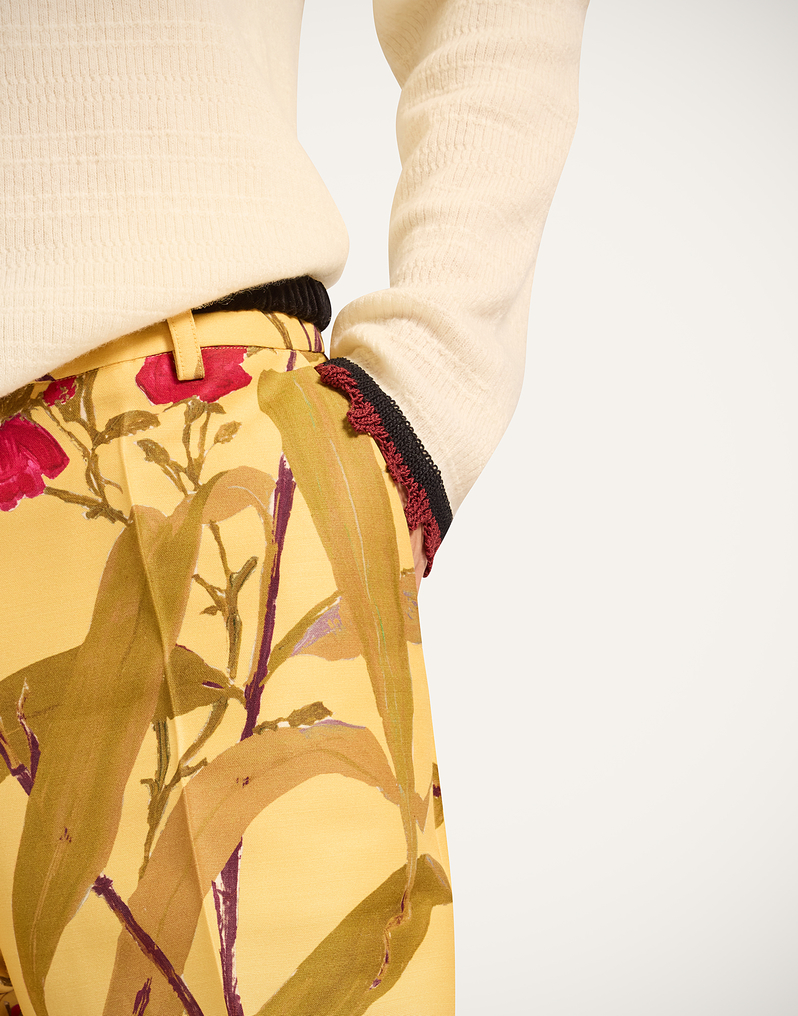 La DoubleJ Let Loose Pants La DoubleJ Let Loose Pants Bamboo Yellow TRO0149CAD001BMB01YE02