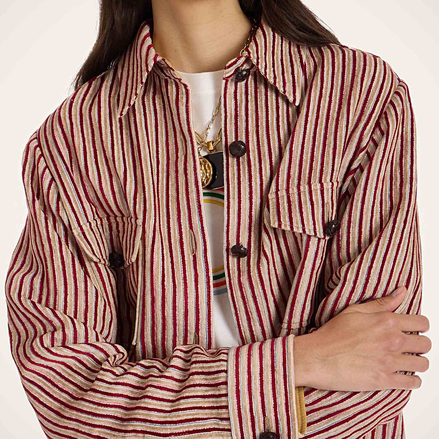 La Doublej Better Than Your Boyfriend's Jacket In Multi