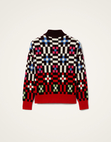 La DoubleJ Byte Turtleneck La DoubleJ Byte Turtleneck Multicolor Pink & Blue PUL0309KNI173VA387RE07