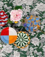 La DoubleJ Dessert Plates Set Of 2 La DoubleJ Dessert Plates Set Of 2 Lilium Zafferano DIS0063CER001LIL0006