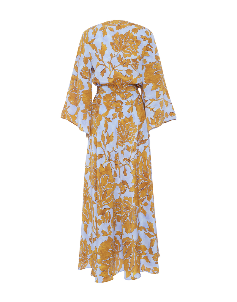 La DoubleJ The Wrap Dress La DoubleJ The Wrap Dress Tangle Light Blue DRE0748CRE001TAN01BU01