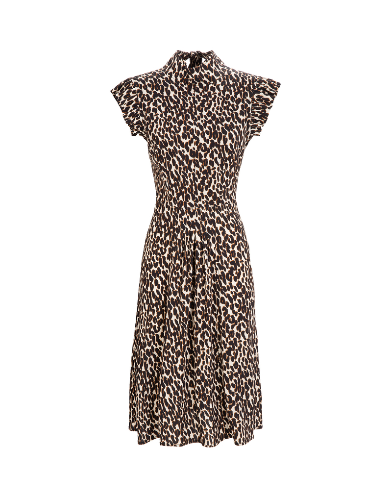 LaDoubleJ Bon Ton Dress LaDoubleJ Bon Ton Dress Leopard DRE0086VIS001LEO0001