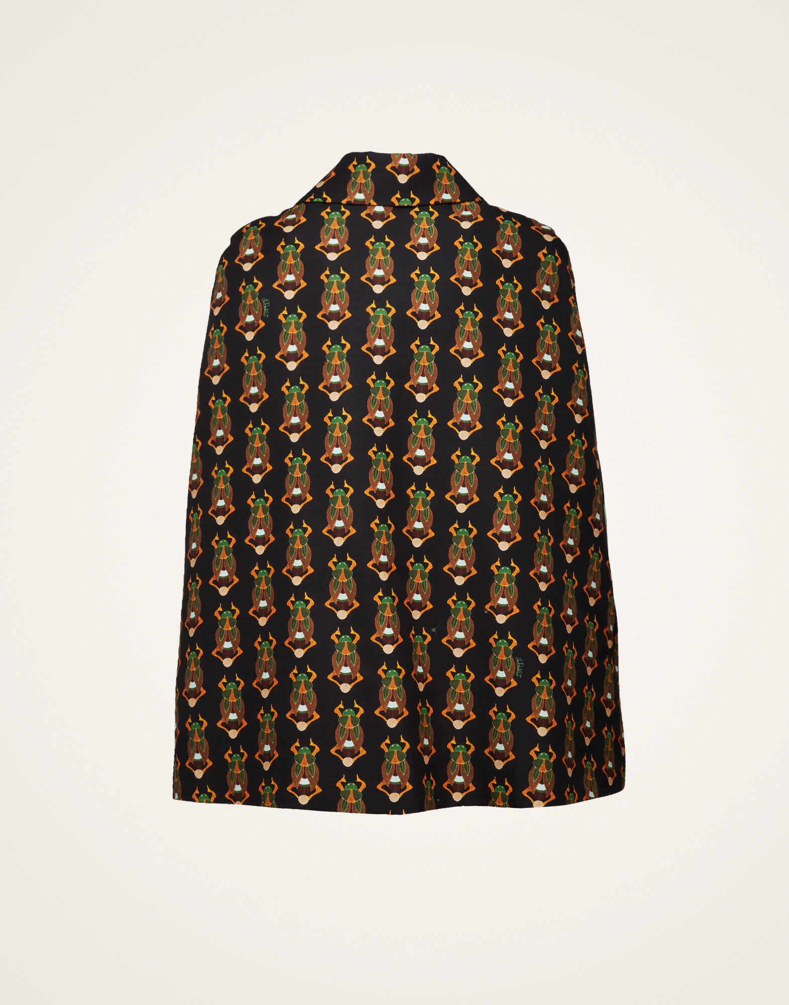 La DoubleJ Milano Mini Cape Scarab Black JAC0072CAD001SCA01BL01