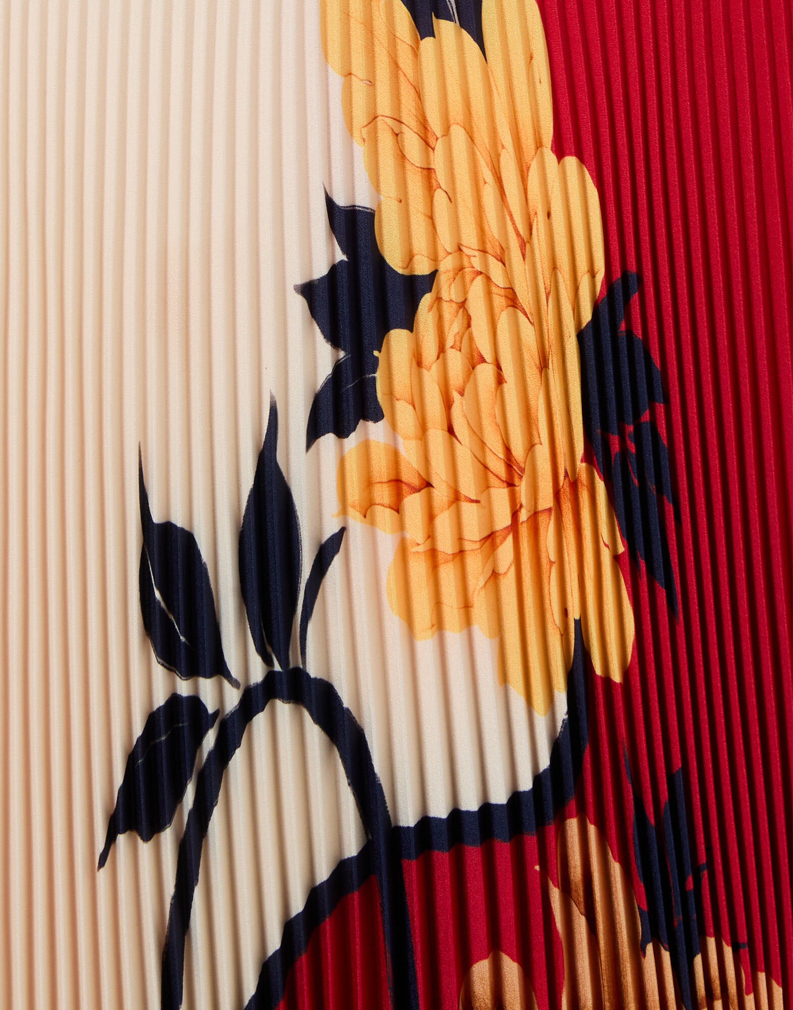 La DoubleJ Chignon Dress Queen Peony Plac&eacute;e Red DRE1030CHF007QPE02RE01