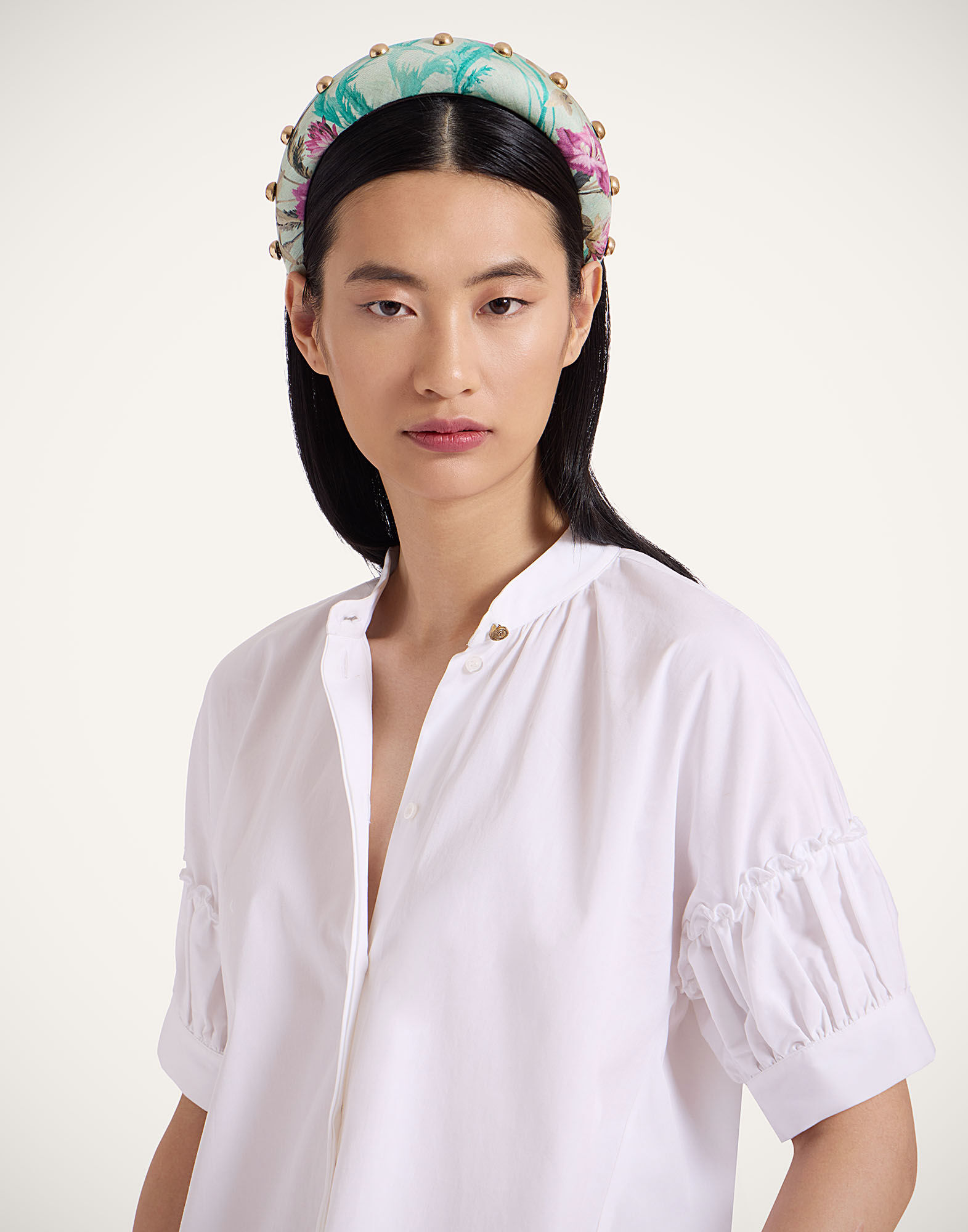 La DoubleJ Medici Headband Heath Mint HEB0022FOD001HEA01GR11