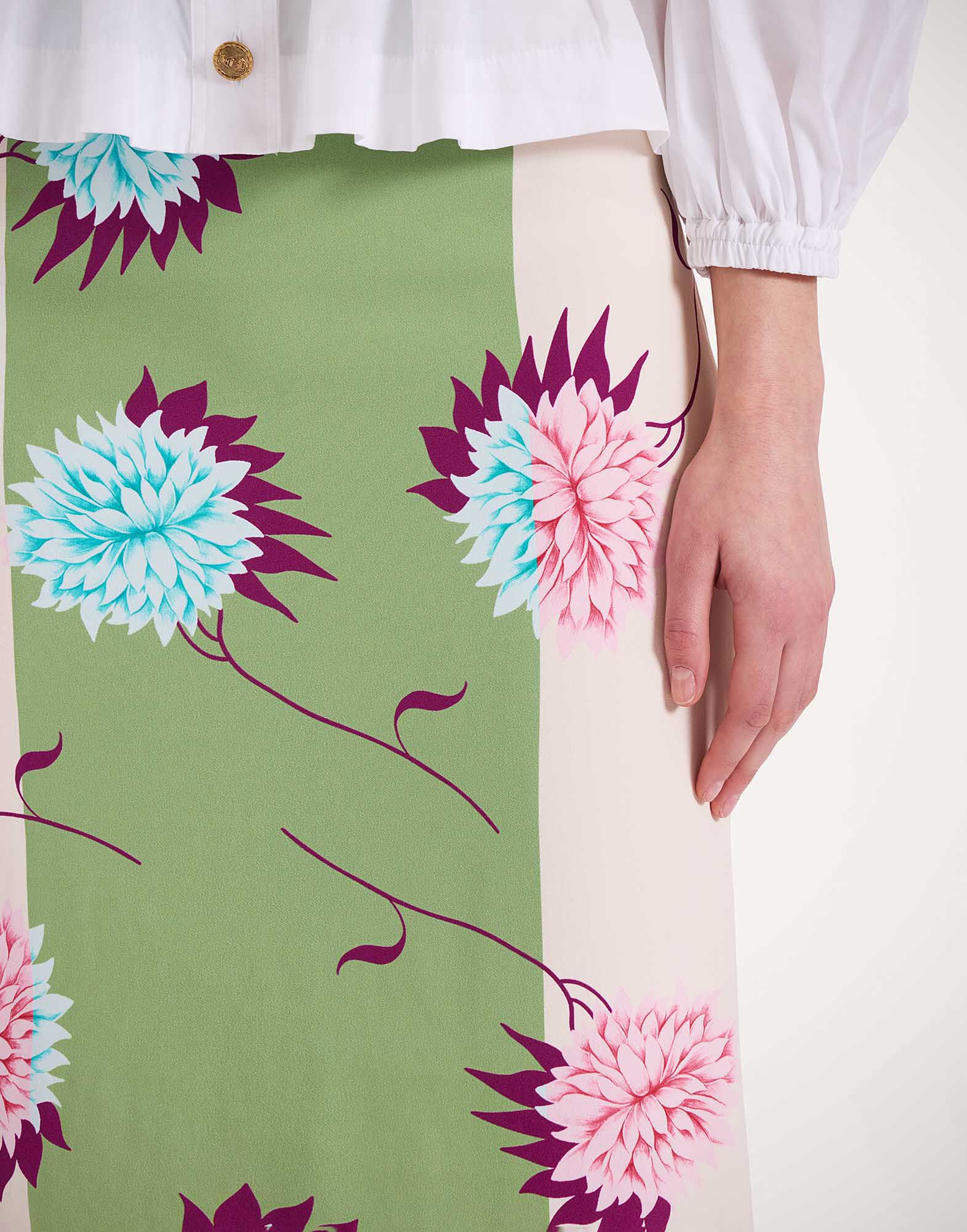 DELIY デリー　MOSAIC PRINT LAYERED SKIRT DP Studio Le 406 Asymmetric Ruffle Skirt - I sew, therefore I am