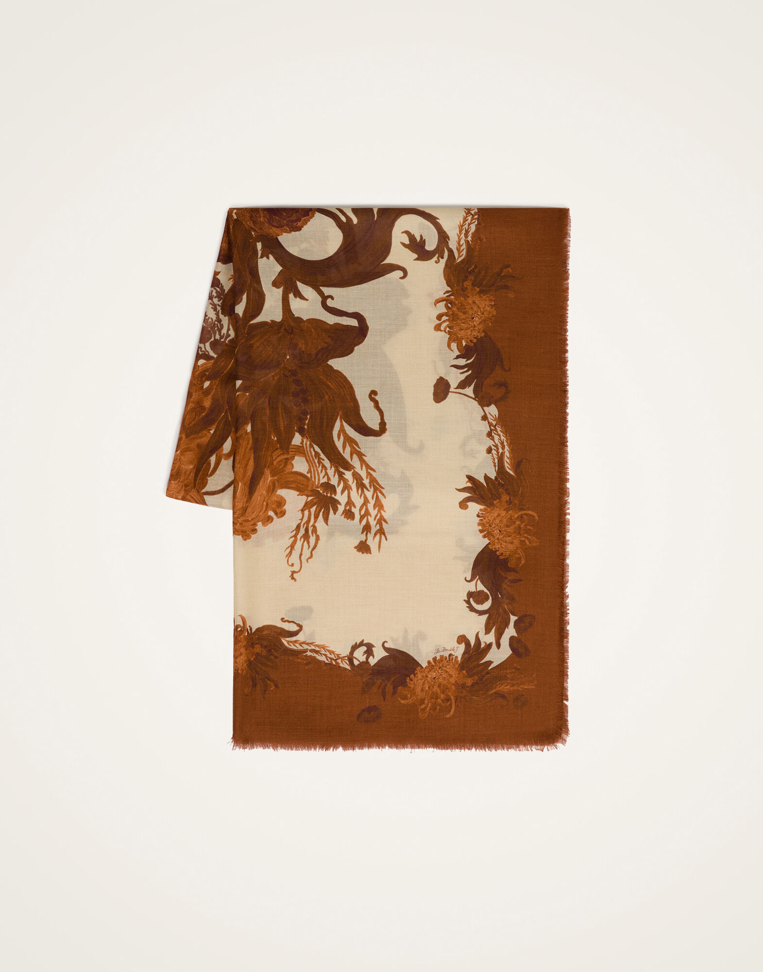 La DoubleJ Scarf Coven Plac&eacute;e Buttercream SCA0097MOS001COV05WH09