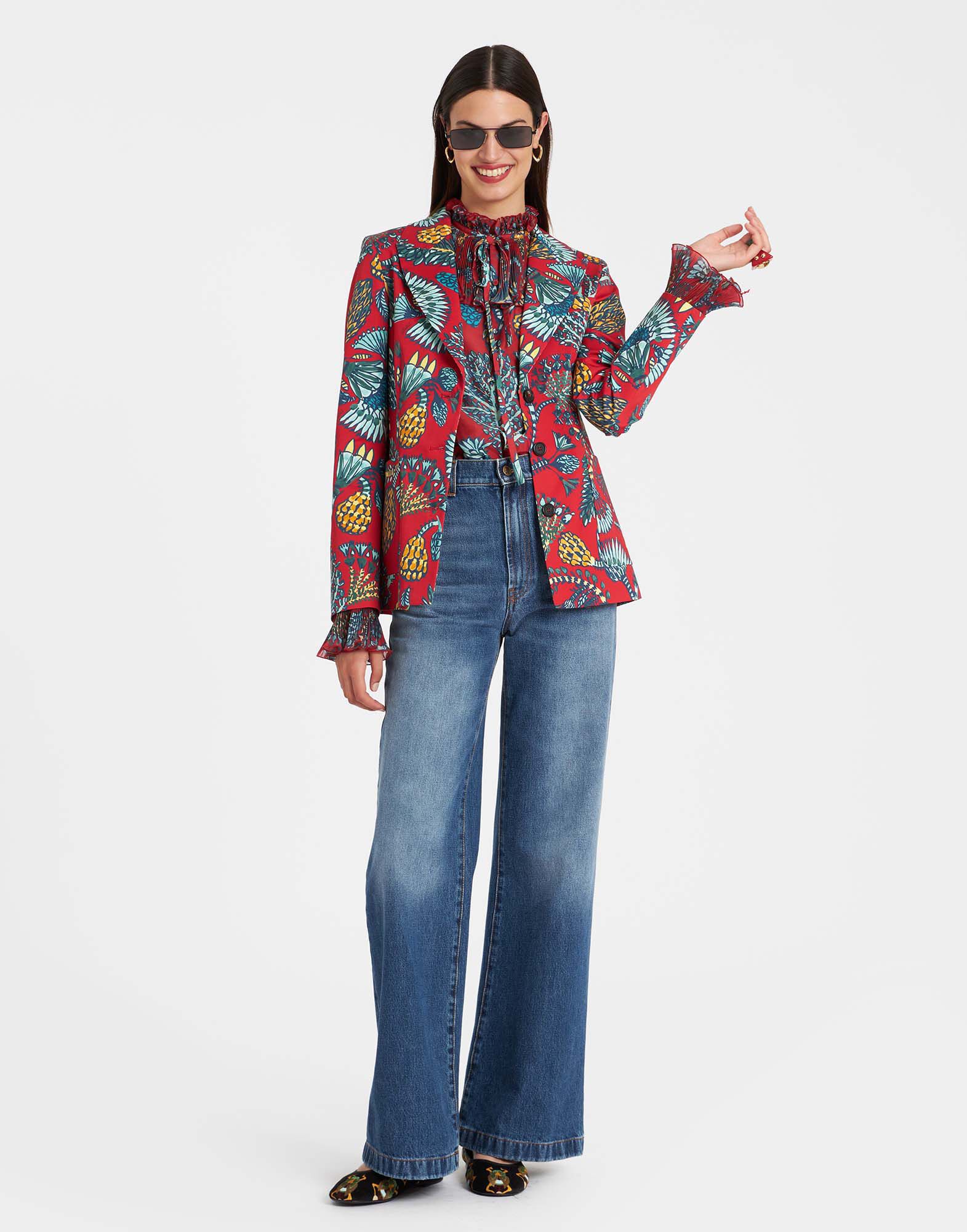 La DoubleJ 24/7 Jacket Sicomore Red JAC0048COT006SIC01RE01