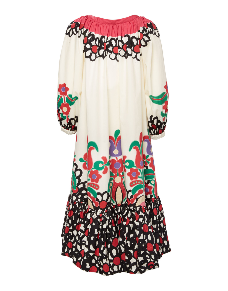 LaDoubleJ Folk Dress LaDoubleJ Folk Dress Transylvania DRE0230COT015TRA0001