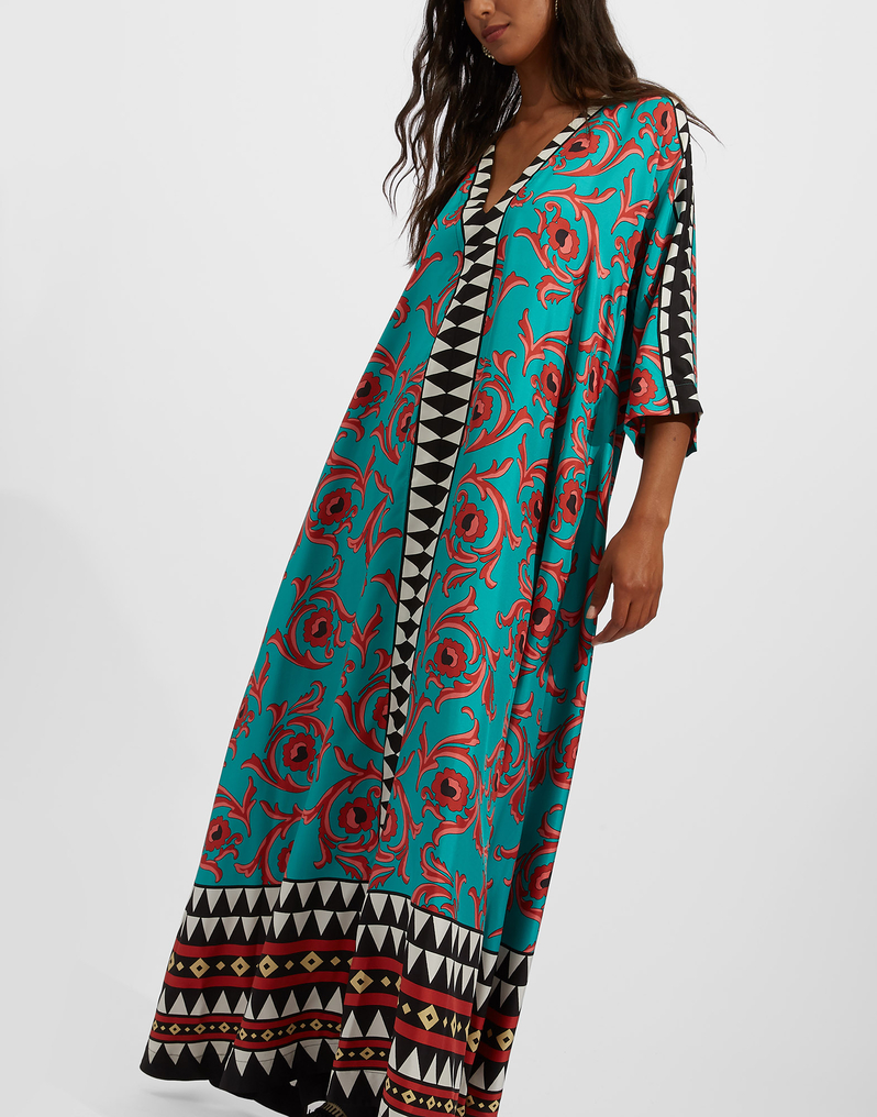 LaDoubleJ Muumuu Dress LaDoubleJ Muumuu Dress Cartwheel DRE0225SIL006CRW0001