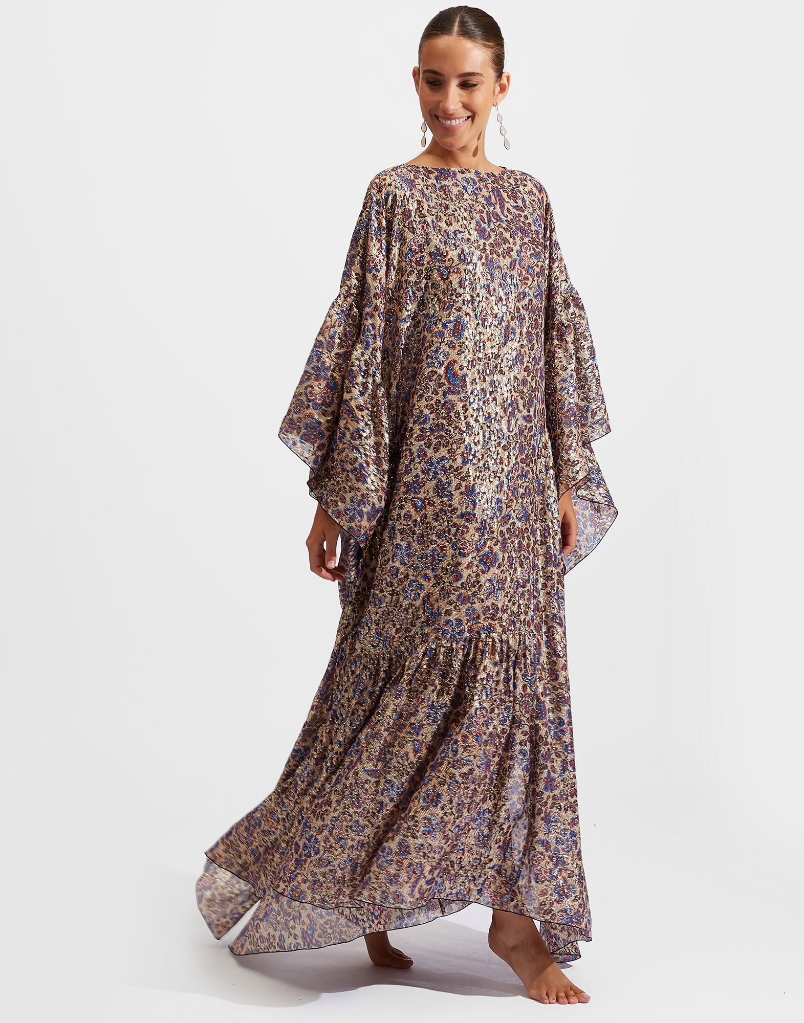 La DoubleJ Cascata Kaftan Ortica DRE0404FCP004ORT0002