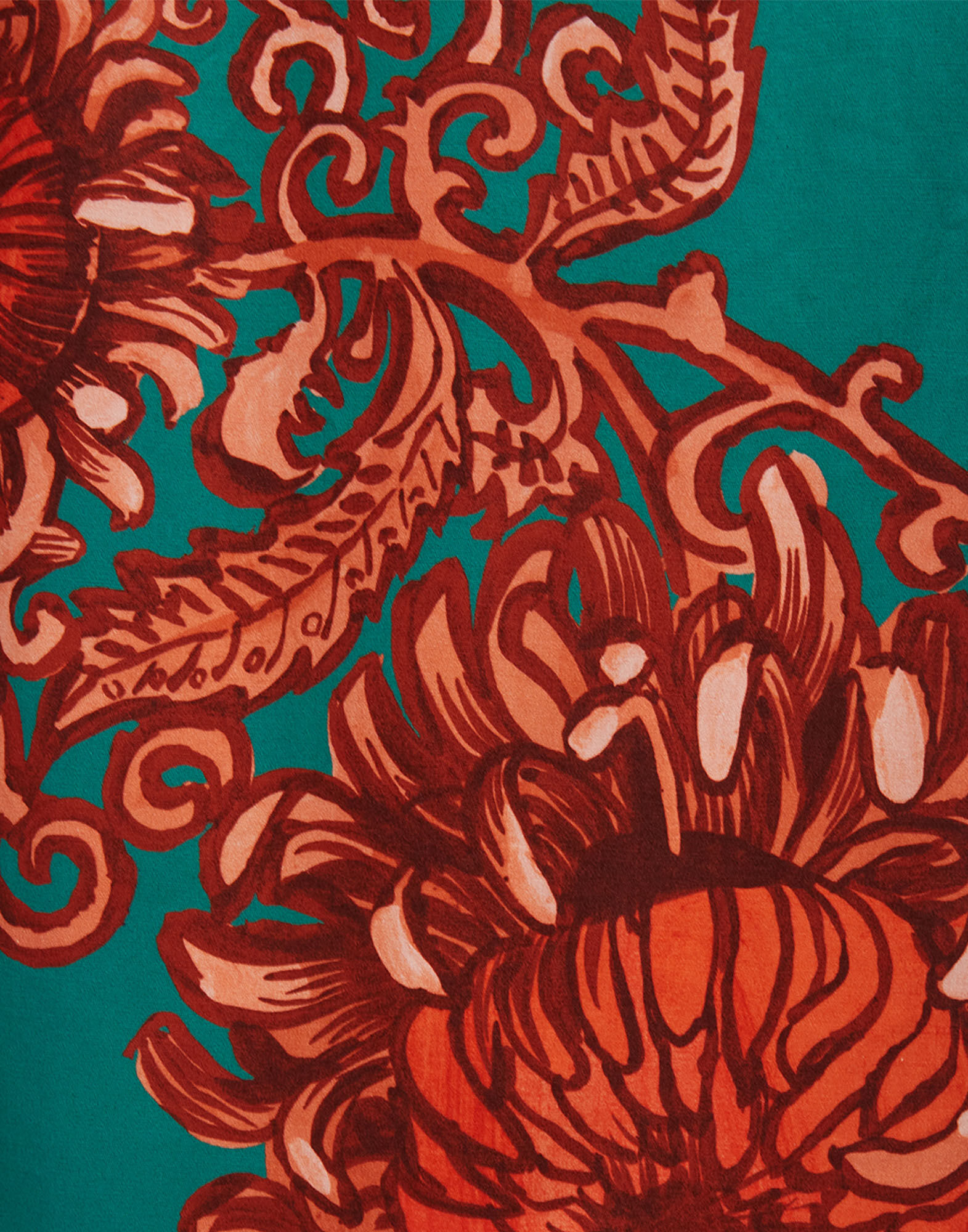 La DoubleJ Sizzler Dress Anemone Ghirlanda DRE0481COT006ANE03GR02