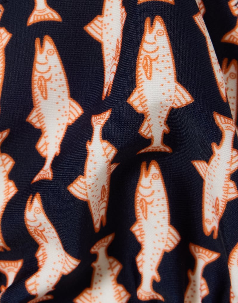 La DoubleJ Triangle Bikini Top La DoubleJ Triangle Bikini Top Pesciolini Blue SWI0003LYC001PES04BU03