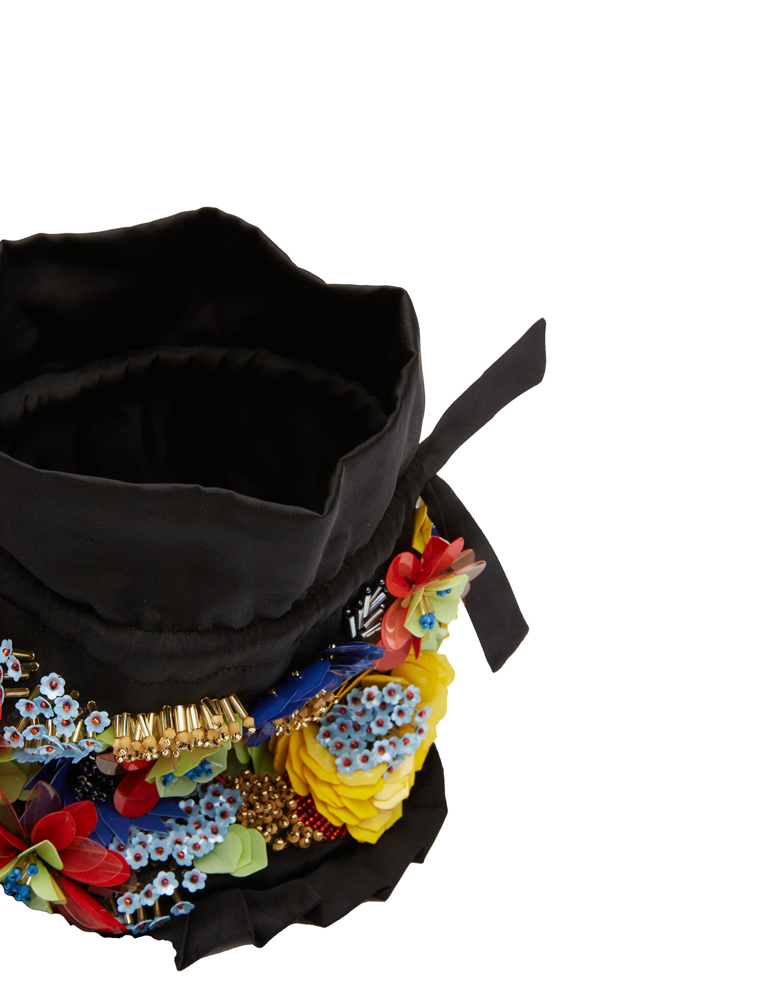 La DoubleJ Frida Pouch Multicolor Fiori BAG0027EMB002MUL0018