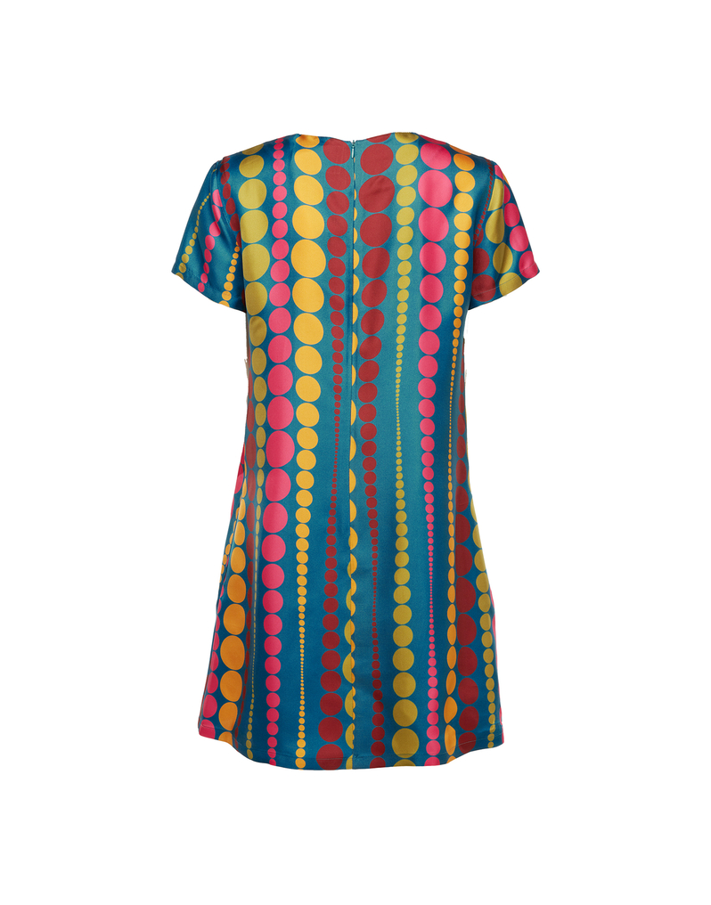 La DoubleJ Mini Swing Dress La DoubleJ Mini Swing Dress Bubbles DRE0159SIL001BUB0001