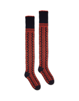La DoubleJ Long Mountain Socks Star SOC0005WOL011STA0001