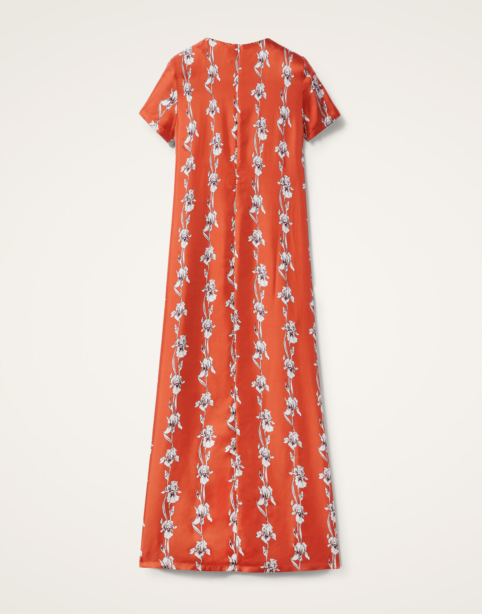 La DoubleJ Swing Dress Mini Iris Dark Orange DRE0001SIL001IRS03OR09