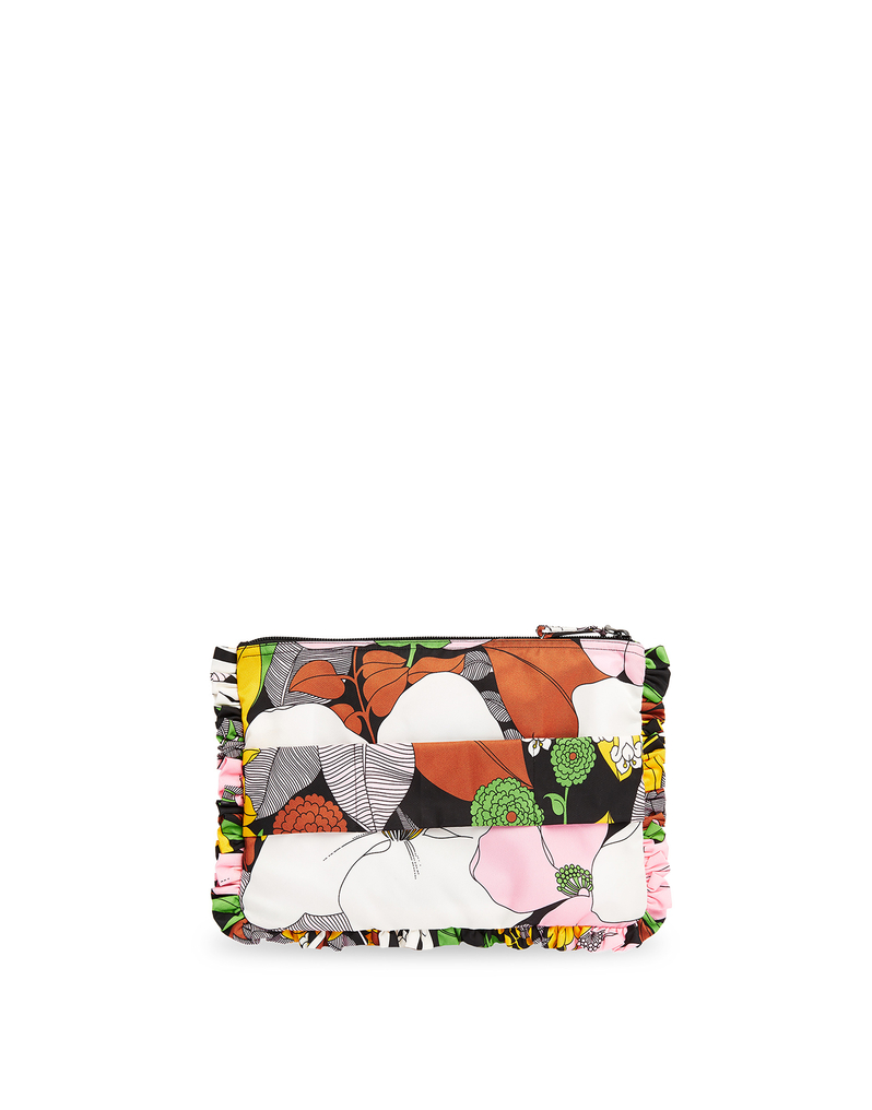 LaDoubleJ Hand Pochette LaDoubleJ Hand Pochette Big Flower BAG0002NYL001BFL0001