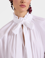La DoubleJ Cerere Blouse La DoubleJ Cerere Blouse Solid White SHI0120COT064SOLIDWH01