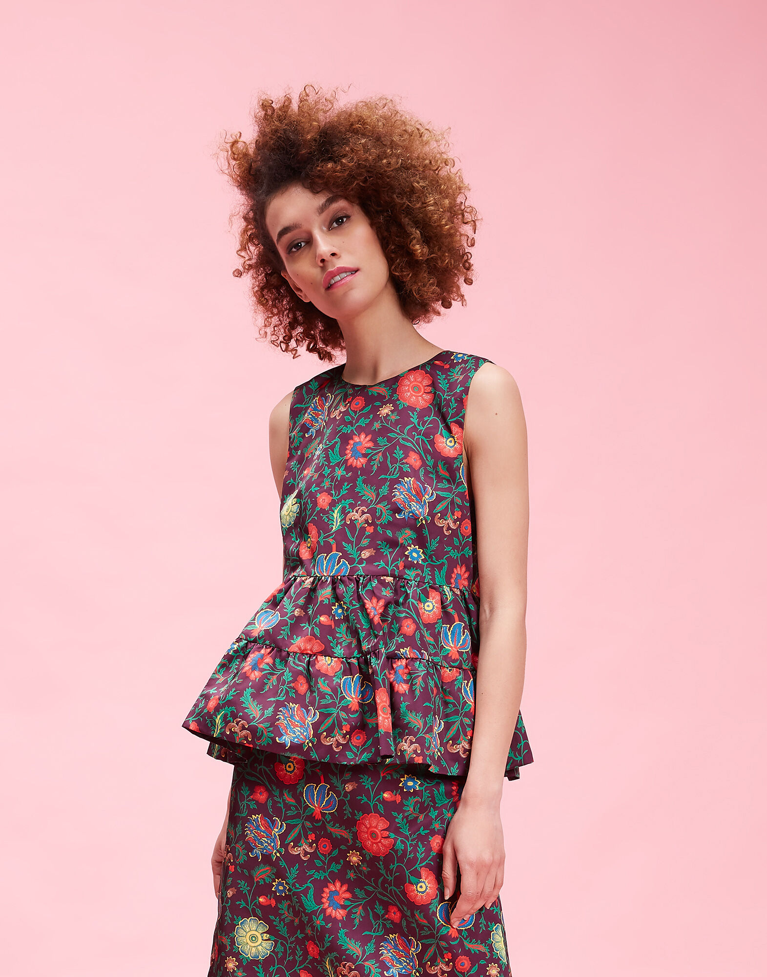 LaDoubleJ Bouncy Top Dragonflower Viola SHI0013RAD001DRA0002