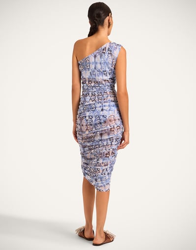 one shoulder bandage dress Sonia One Shoulder Rhinestone Bandage Dress