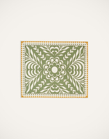 La DoubleJ Herringbone Placemats Set Of 2 La DoubleJ Herringbone Placemats Set Of 2 Tudor Light Green PMT0015COT040TDR02GR01