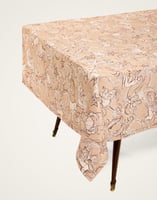La DoubleJ Large Tablecloth La DoubleJ Large Tablecloth Cosmos Dusty Pink TBC0018LIN008COS02PI10