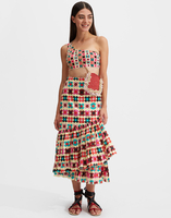 LaDoubleJ Goddess Top LaDoubleJ Goddess Top Groovy Dot Giallo SWI0024LYC001GRO0004