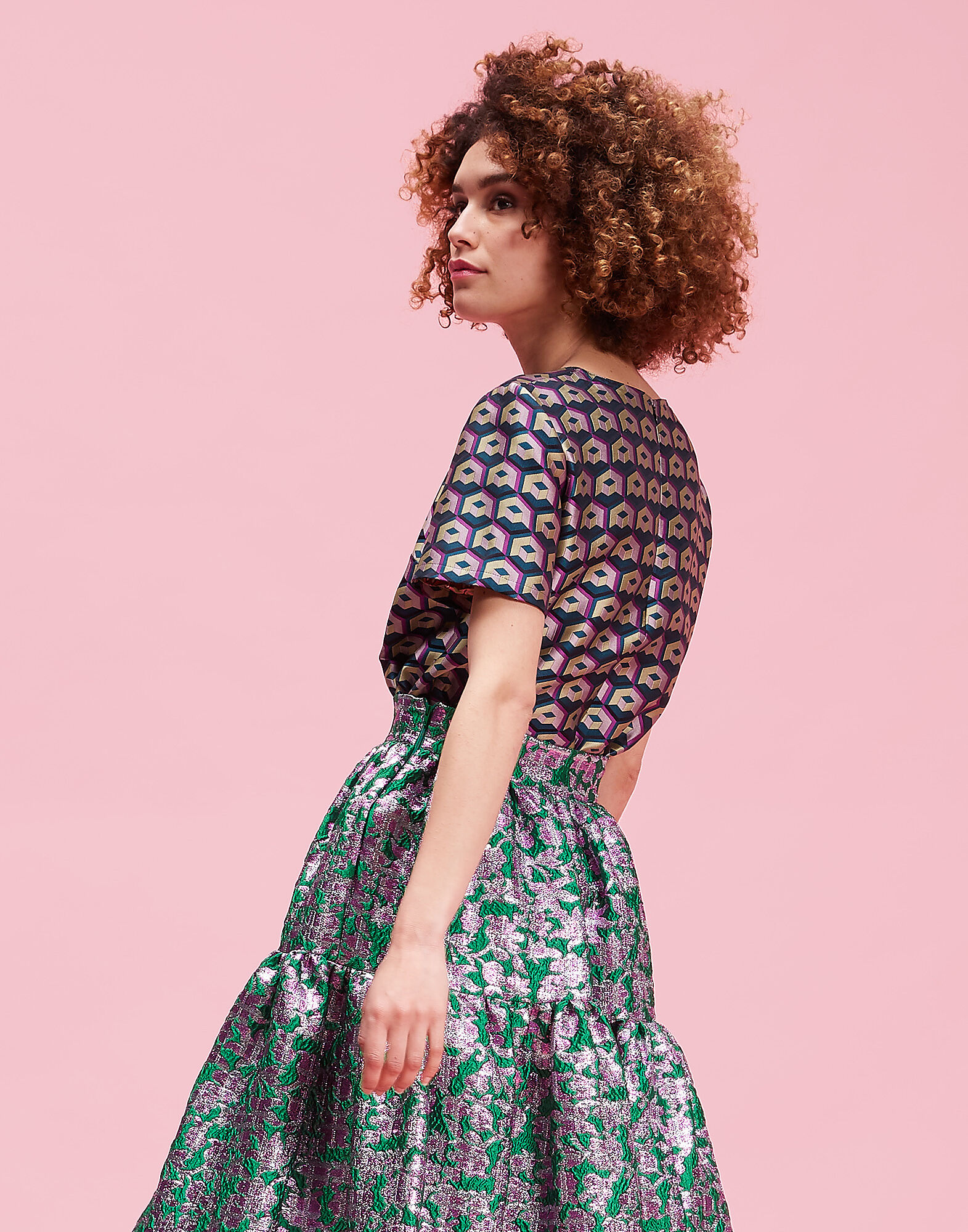 LaDoubleJ Cubi Verdi The Jazzy Tee Cubi Verdi SHI0014JAC004CUB0002