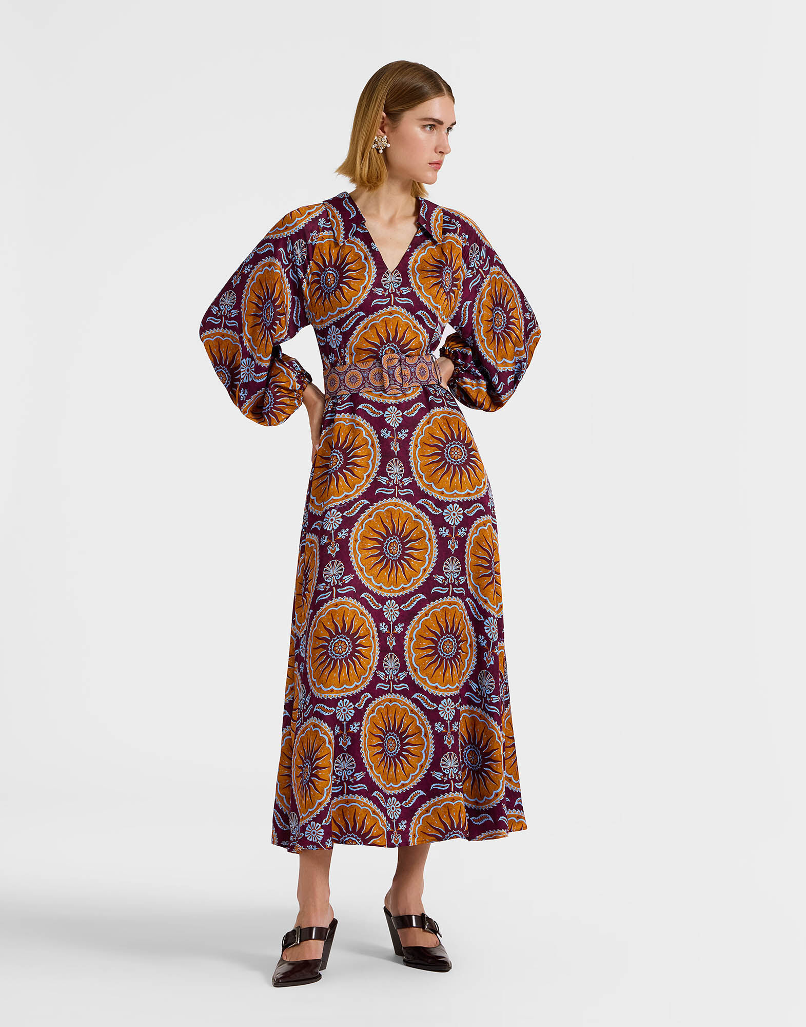 La DoubleJ Diva Dress Sovereign Purple DRE0776VIS018SOV01PU01