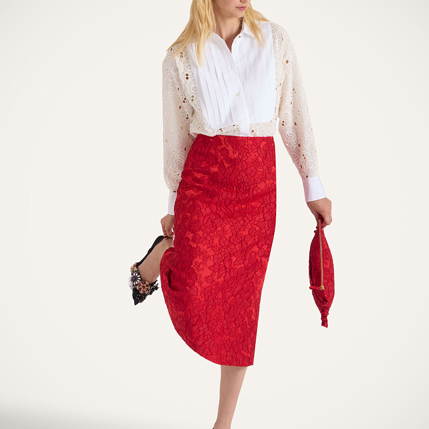 La Doublej Pencil Skirt
