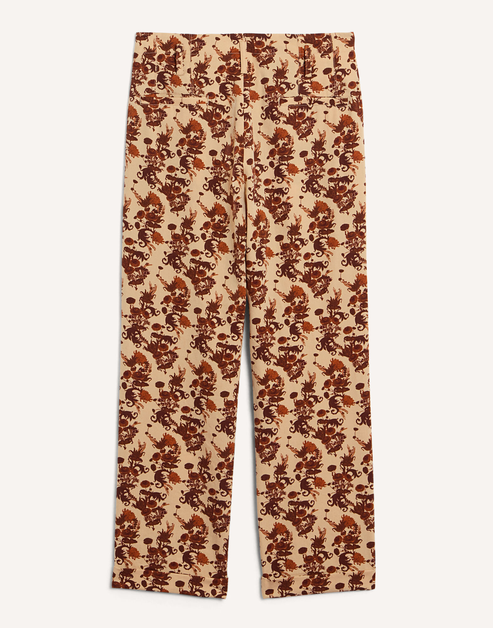 La DoubleJ Sigaretta Pants Coven Micro Buttercream TRO0215WOL037COV02WH09