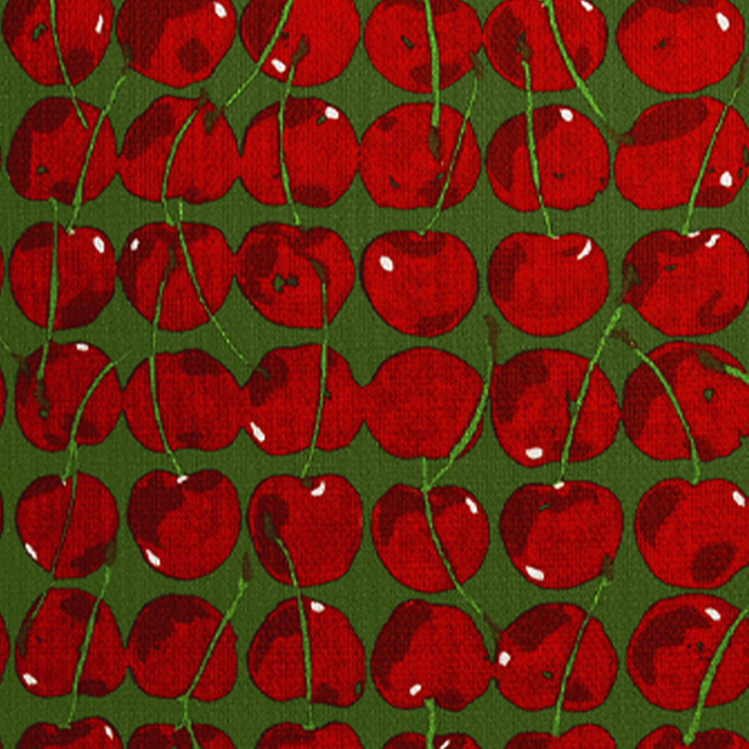 La Doublej Cushion (45x45) In Cherries Verde