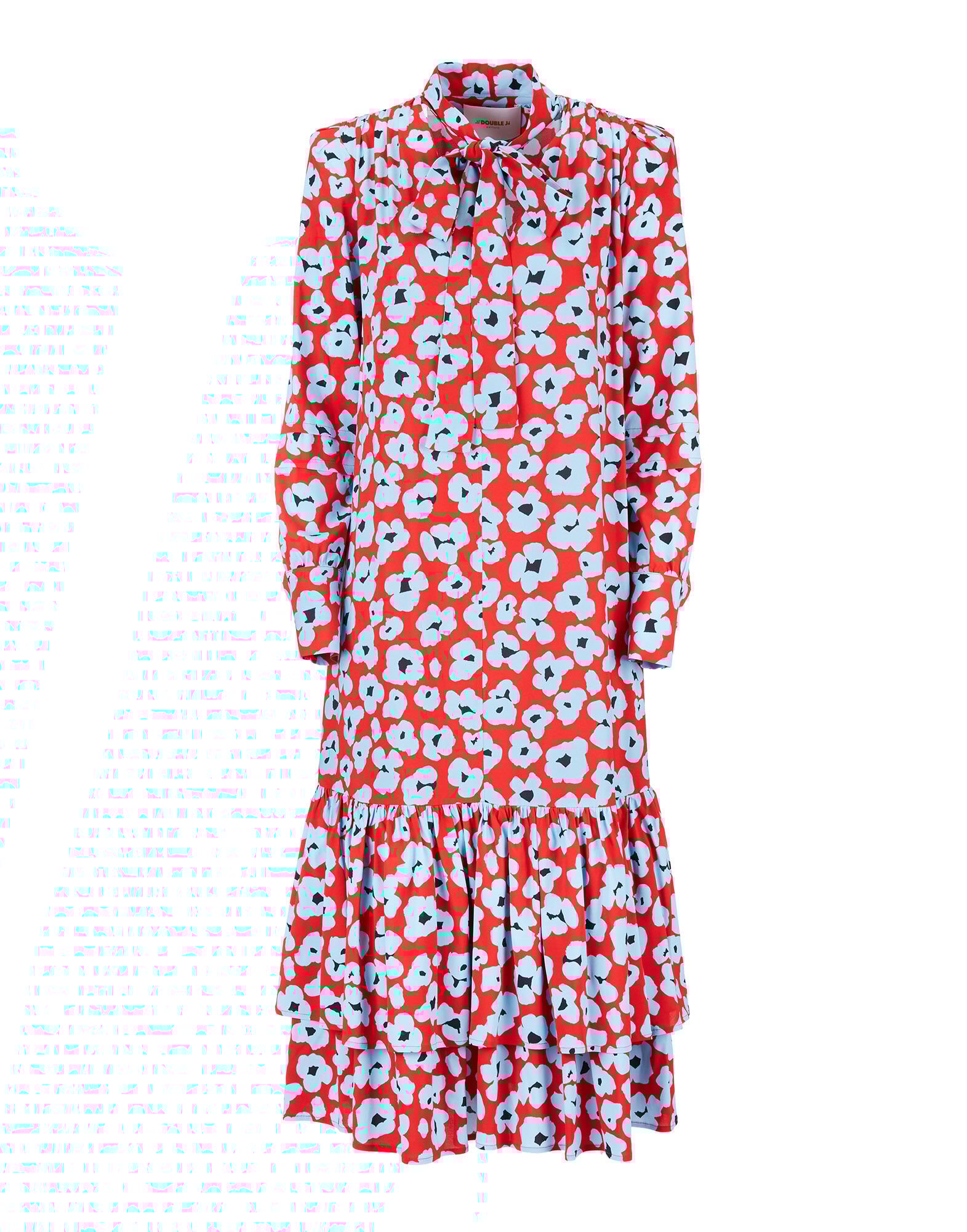 LaDoubleJ Good Witch Dress Flower Leopard DRE0088VIS001FLL0001